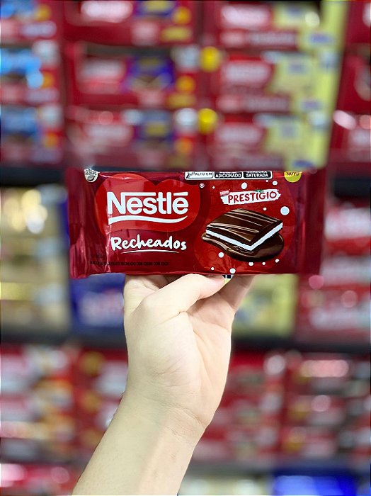 Barra de Chocolate Nestle Recheada Prestigio 90g