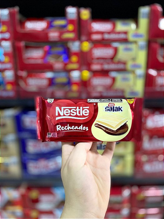 Barra de Chocolate Nestle Recheada Galak 90g
