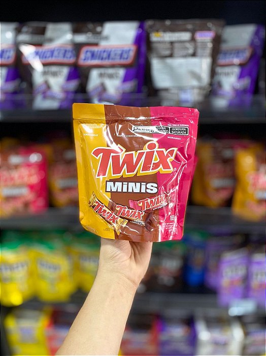Pacote Minis Twix 165g
