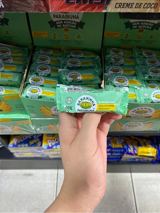 Bananada Paraibuna Zero Adição De Açucar 23g