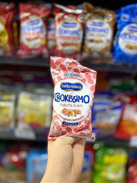 Amendoim Crocante Santa Helena Pimenta Suave 90g