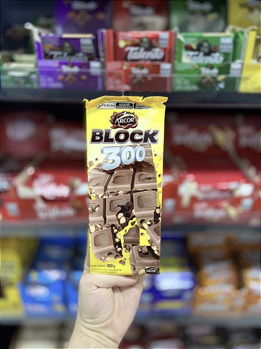 Chocolate Arcor Block 300g