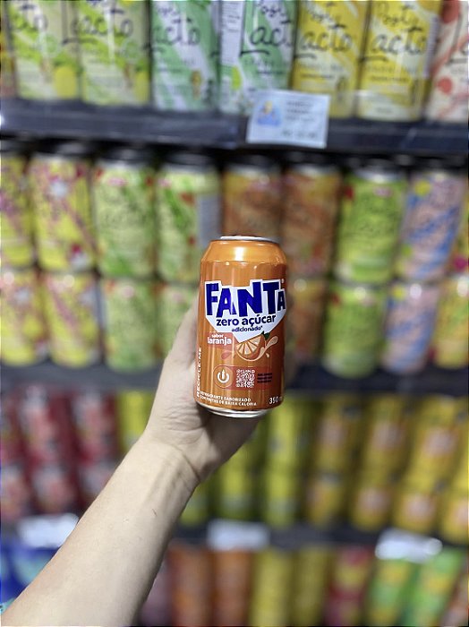 Refrigerante Fanta Laranja Zero Açucar 350ml