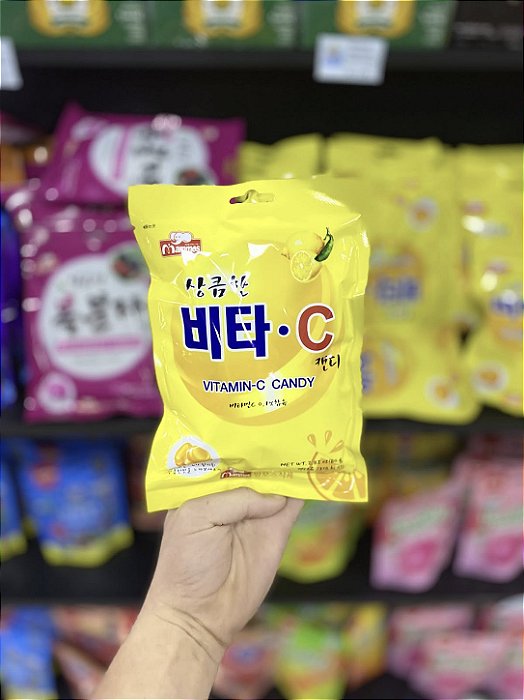 Bala Coreana Vitamin C Candy Mammos 80g