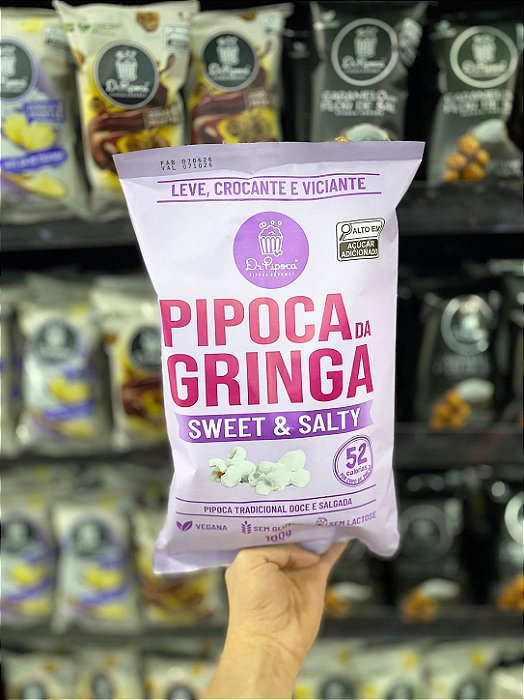 Pipoca Da Gringa Dr Pipoca Sweet & Salty 100g