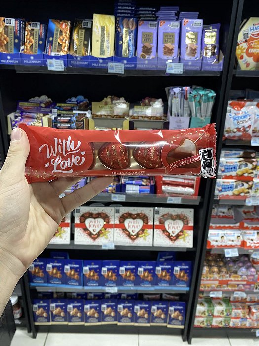 Chocolate Millennium With Love Com 4 Unid