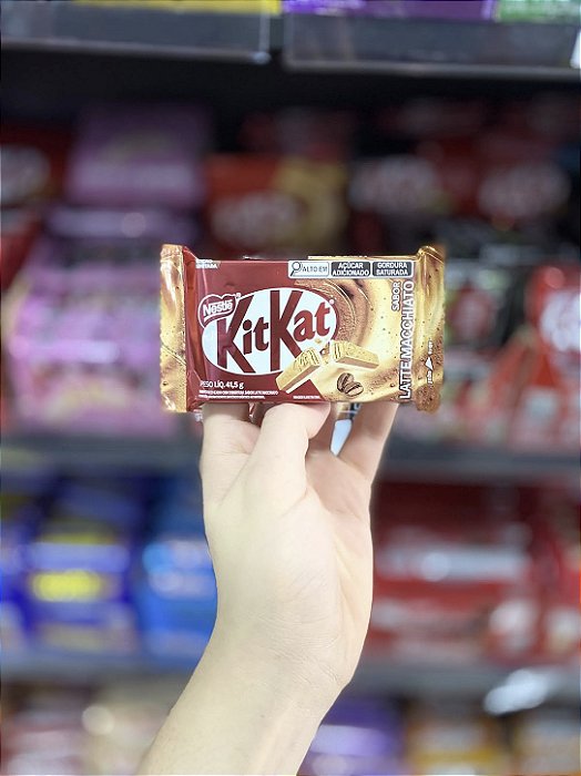 Chocolate Nestle Kit Kat Latte Macchiato 41,5g *Edição Limitada*