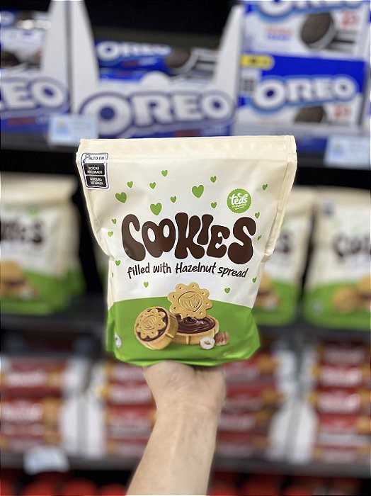 Ted´s Cookies Filled With Hazelnut 304g