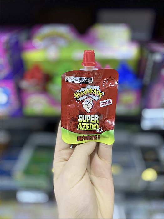 Gel Warheads Super Azedo Cereja 20g