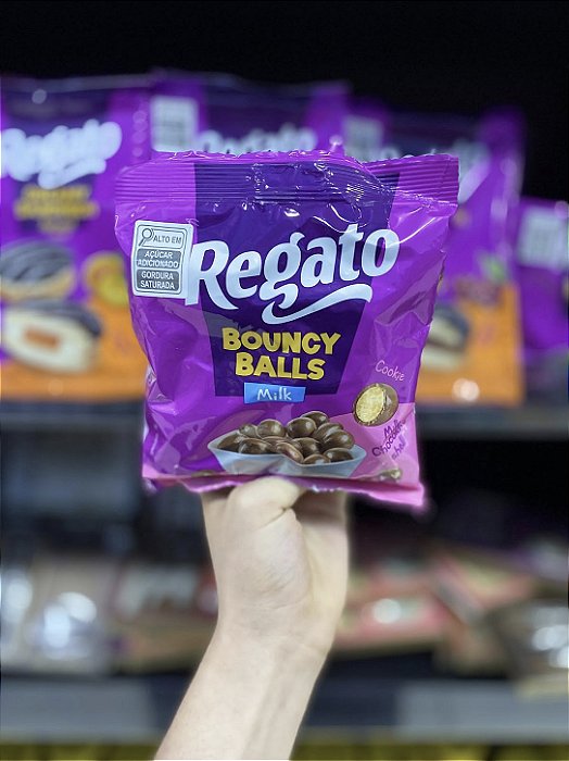 Chocolate Regato Bouncy Balls Milk 170g