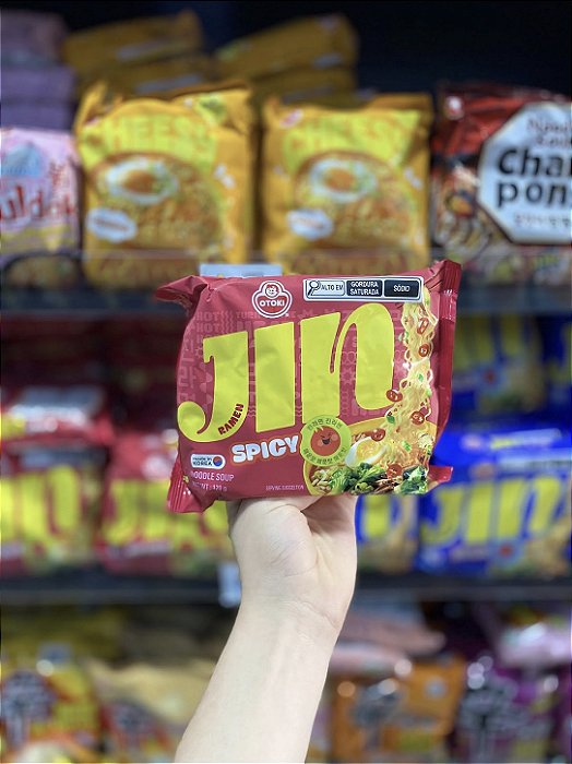 Pac Lamen Coreano Jin Ramen Spicy 120g