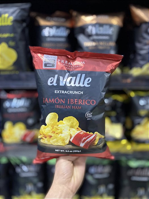 Batata Premium El Valle Jamón Iberico 150g
