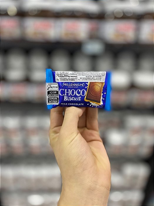 Biscoito Choco Biscuits Millenium 15g