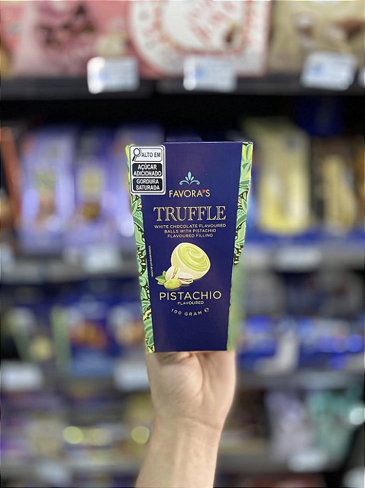 Chocolate Favora´s Truffle Pistachio 100g