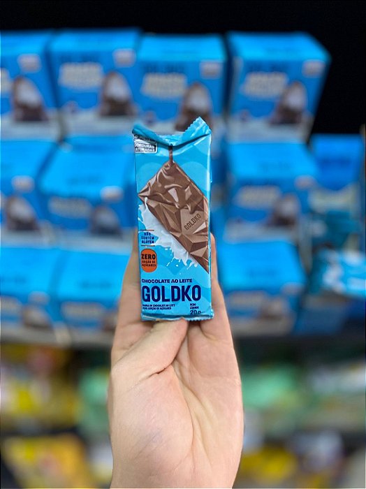 Barra De Chocolate Goldko 20g