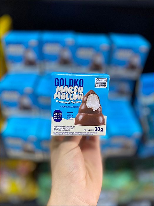 Chocolate Goldko Marshmallow 30g
