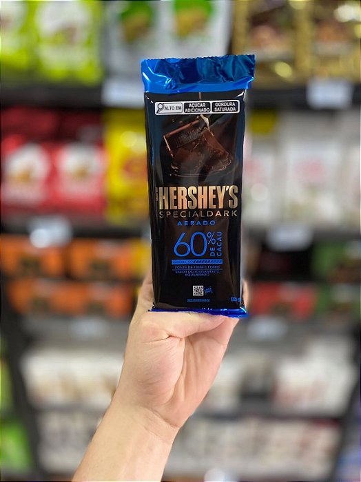 Barra de Chocolate Hersheys Special Dark Aerado 85g