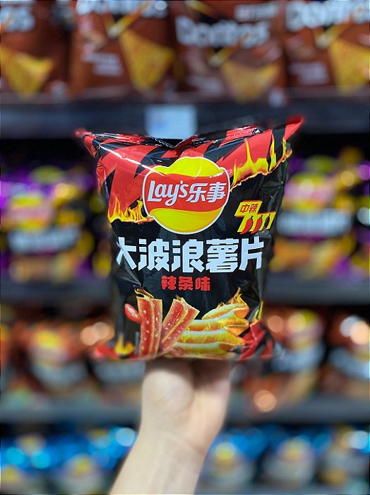 Batata Lays Importada Tiras Apimentadas 70g