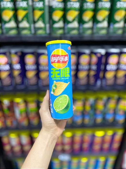 Batata Lays Importada Limão Refrescante 90g