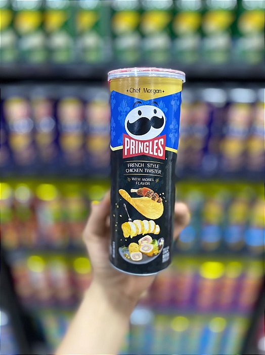 Batata Pringles Importada Frango e Morchella 80g