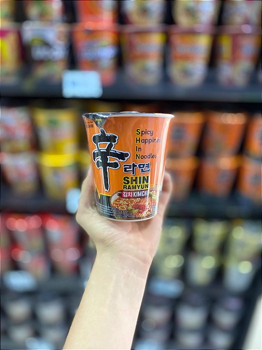 Lamen Coreano Nongshim Shin Ramyun Kimchi 75g