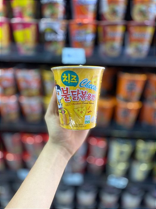 Lamen Coreano Samyang Hot Chicken Cheese 70g