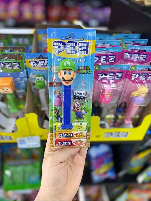 Bala Pez Super Mario Luige 25,5g