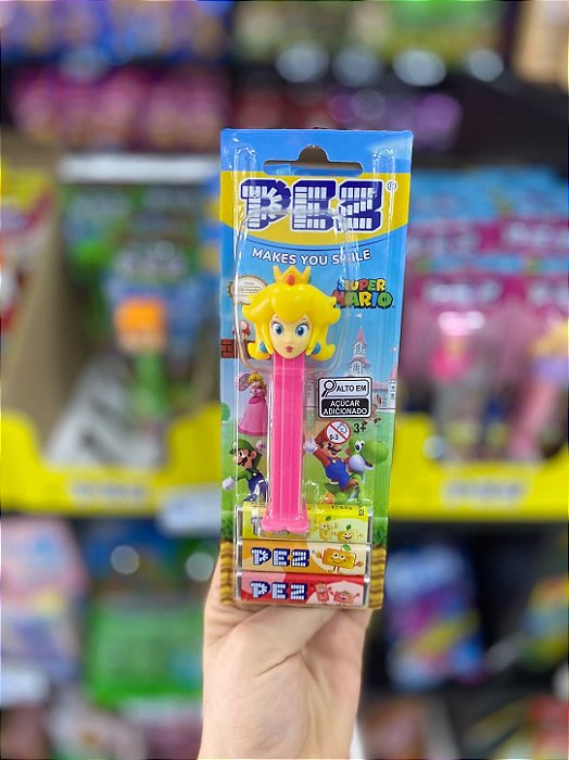 Bala Pez Super Mario Princesa Peach 25,5g