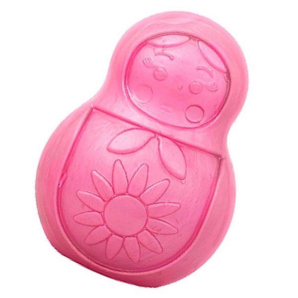 Brinquedo Recheável Bonequinha cor rosa - tamanho G - Pet Games