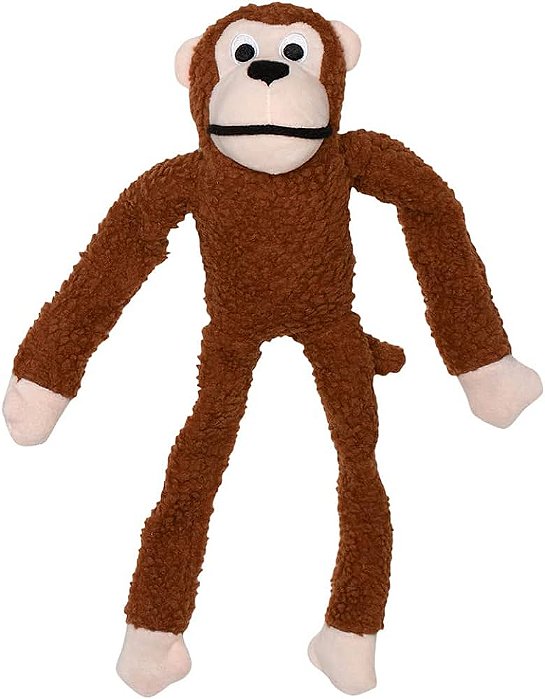 Mordedor Pelúcia Macaco Marrom - Jambo