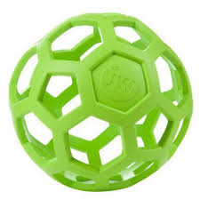 Bola JW Holee Roller para cachorro verde - M