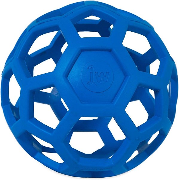 Bola JW Holee Roller para cachorro azul - G