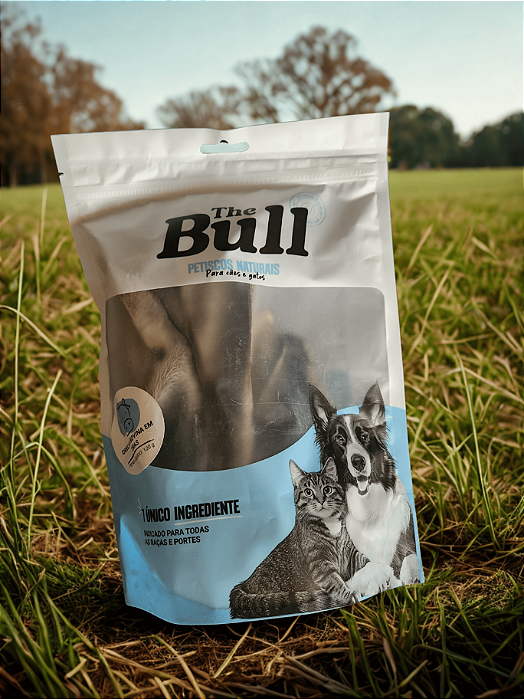 Orelha Bovina em Tiras - 120gr - The Bull Petiscos