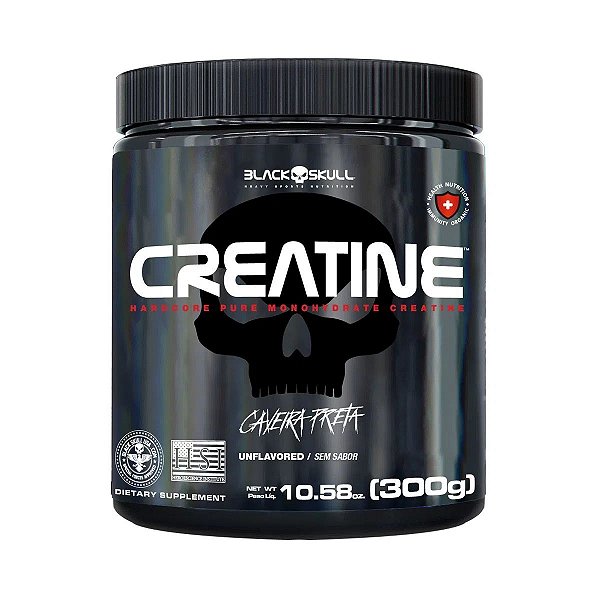 CREATINA BLACKSKULL 100% PURA 300G