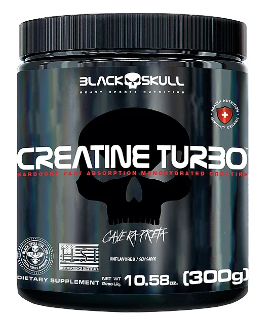 Creatina Turbo Black Skull