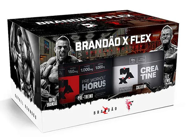 Promopack Brandão x Flex (Hórus 300g + Creatina 100g)