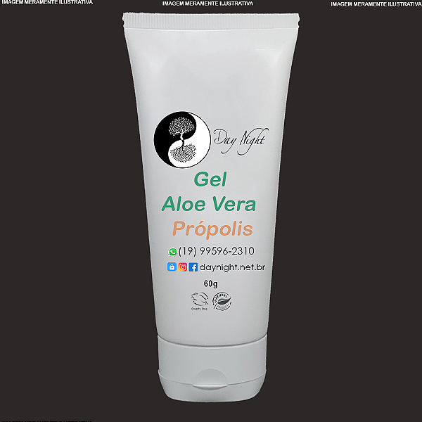 Gel Aloe Vera Própolis 60ml