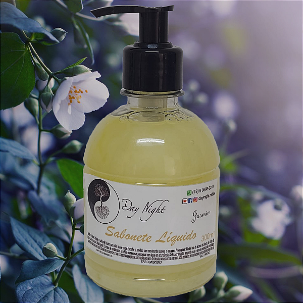 Sabonete Liquido Jasmim Saboneteira 300ml