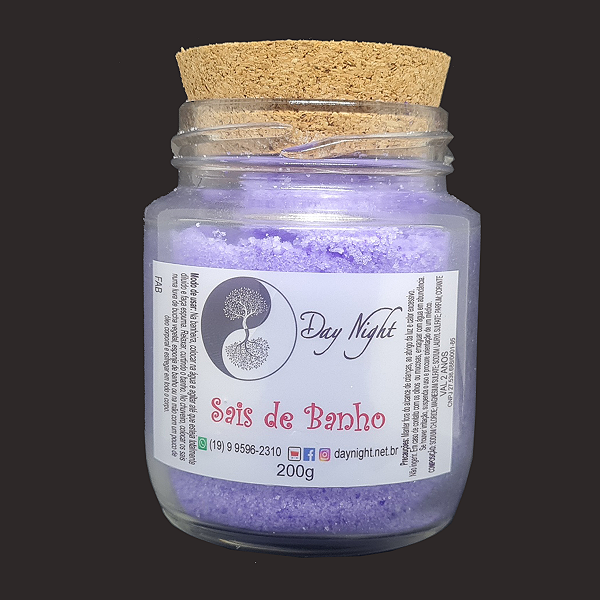 Sais de Banho Lavanda 200g
