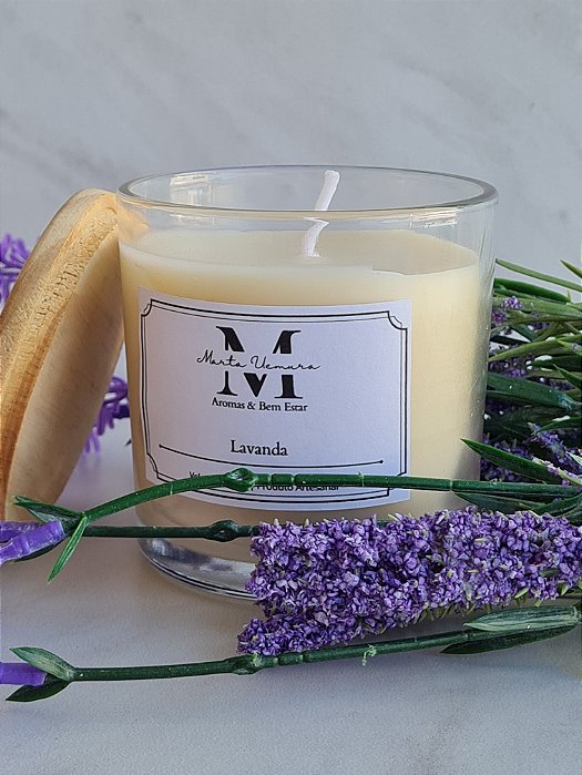 Vela Aromática Lavanda