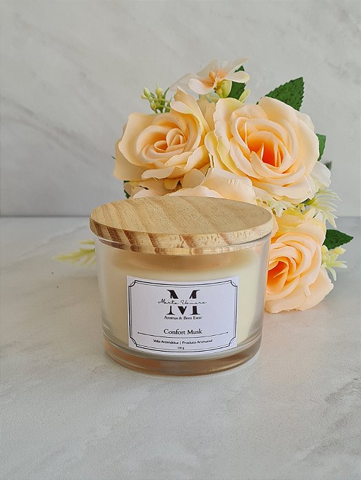Vela Aromática Confort Musk