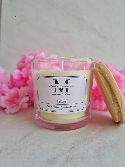 Vela Aromática Sakura