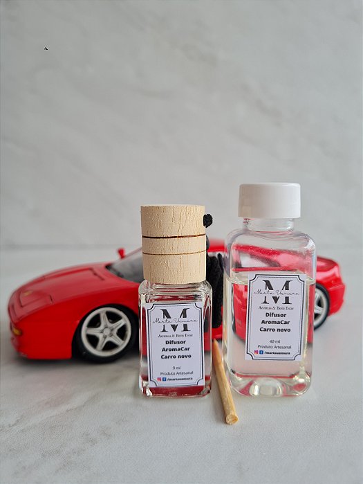 AromaCar Difusor Carro Novo