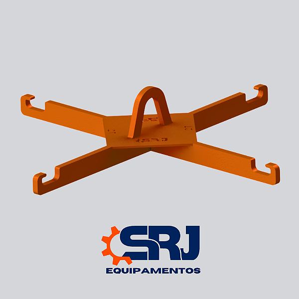 Suporte para Big Bag Manual | 1 Big Bag | 2 Ton