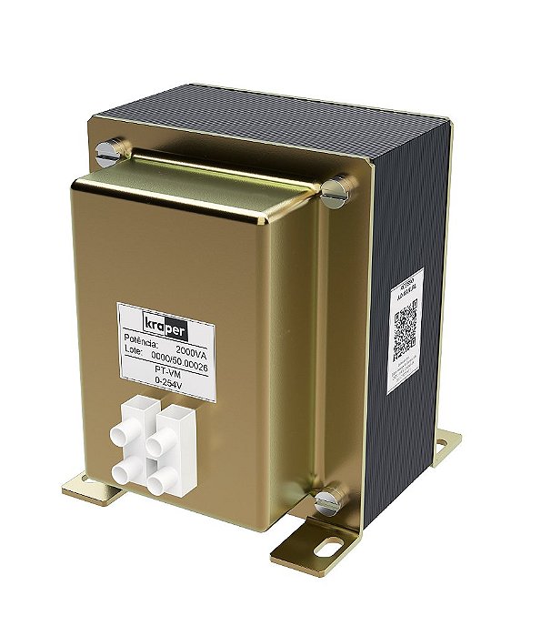 AUTOTRANSFORMADOR MONOFÁSICO 5kVA E/S 220/254V 60Hz