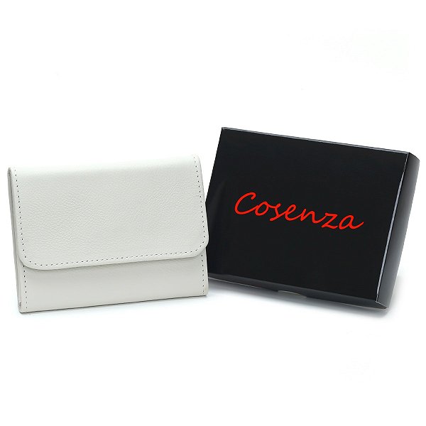 Carteira Feminina Couro Legitimo Pequena - Creme