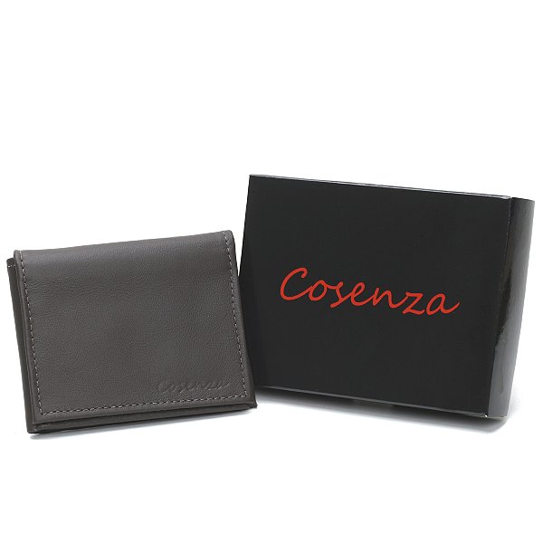 Carteira Masculina Pequena Couro Legítimo - Café