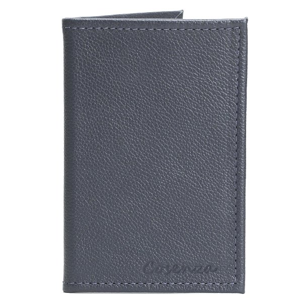 Carteira Porta Documento Couro Legitimo Masculina - Azul Marinho