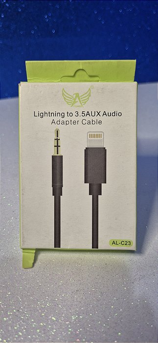 Cabo Adaptador de Áudio Lightning para 3.5AUX