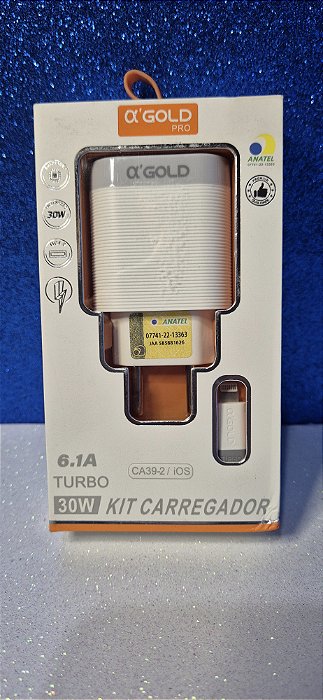 Kit de Carregador para IOS Turbo - 6.1A